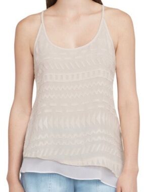 BCBGMAXAZRIA Emma Burnout Tank Top